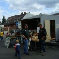 Jung Jäger auf der Gewerbeausstellung in Heckershausen